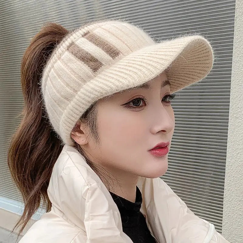 Cozy Cable Knit Winter Hat