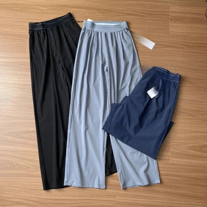 Soft High-Rise Stretchy Wide Leg Yoga Pants - OutfitLondon