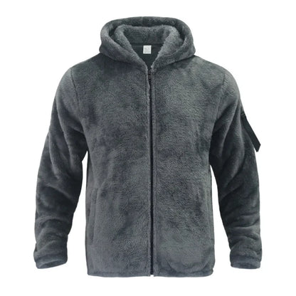 Warm Fleece Hoodie Winter Coat