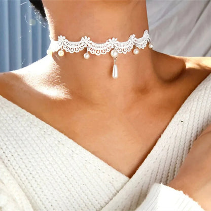 Women's Gothic Lace Choker