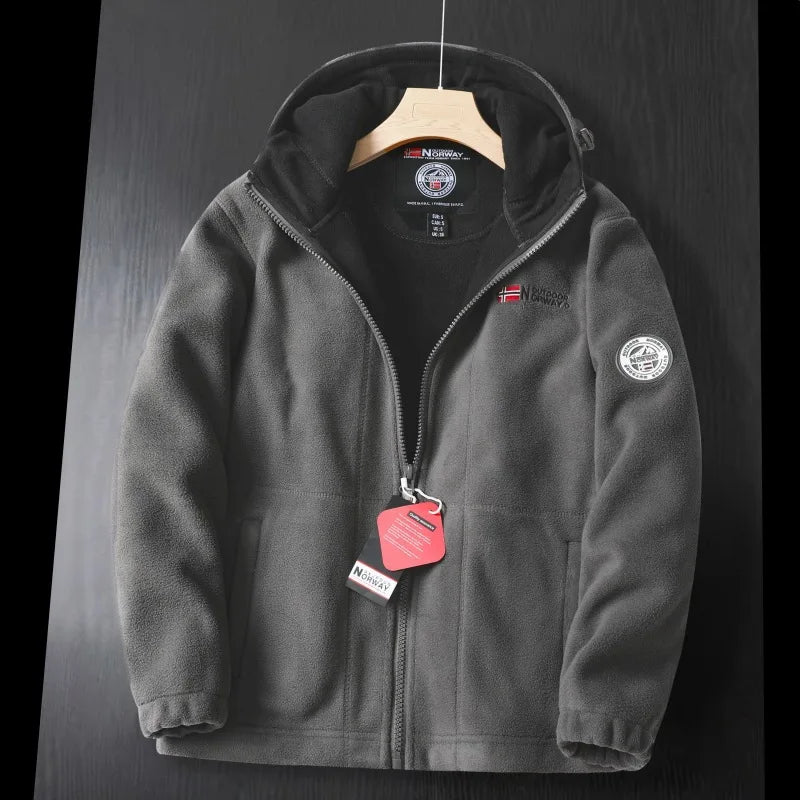 Thick Insulated Mens Winter Parka Jacket