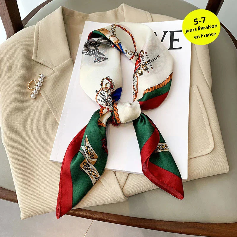 Warm Plaid Women's Scarf Neck Wrap Accessory