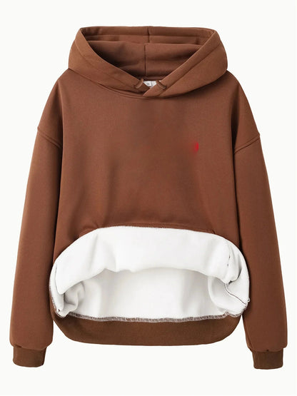 Big Graphic Print Hooded Sweatshirt for Men