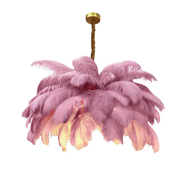 Elegant Glass Bead Hanging Chandelier Ceiling Light