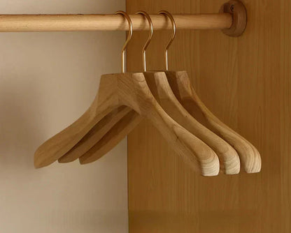 Sturdy Wood Clothes Hangers 2 Pack Closet Organizers