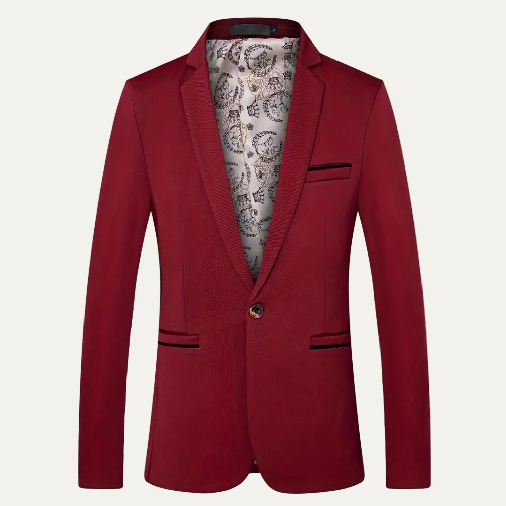 Classic Fit Men's Formal Suit Jacket