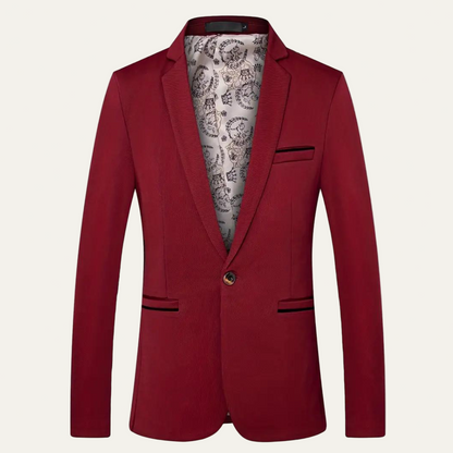Classic Fit Men's Formal Suit Jacket