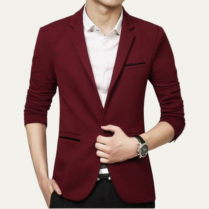 Classic Fit Men's Formal Suit Jacket