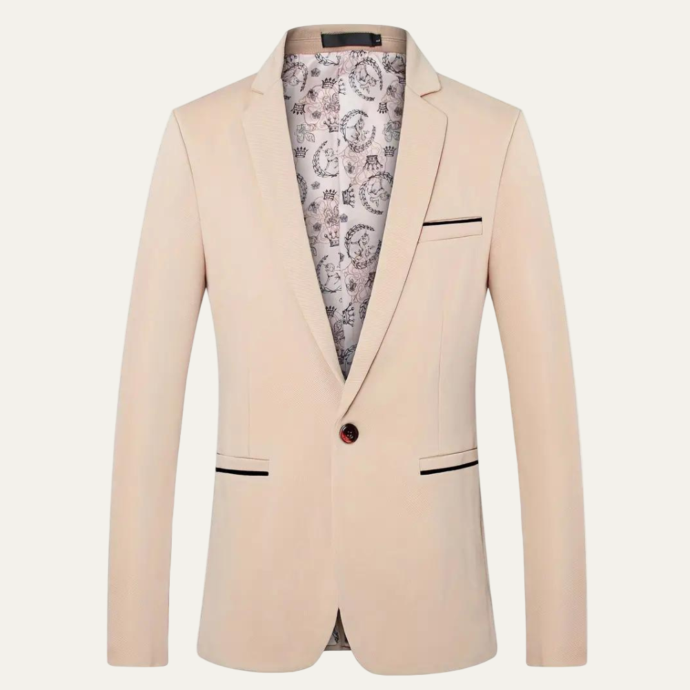 Classic Fit Men's Formal Suit Jacket