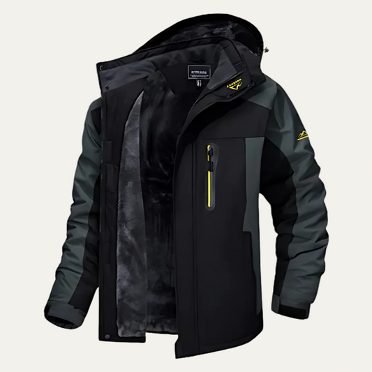 Warm Waterproof Thermal Winter Coat for Men - OutfitLondon