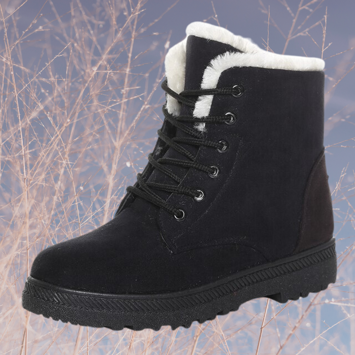 Warm Women's Fleece Lined Winter Boots