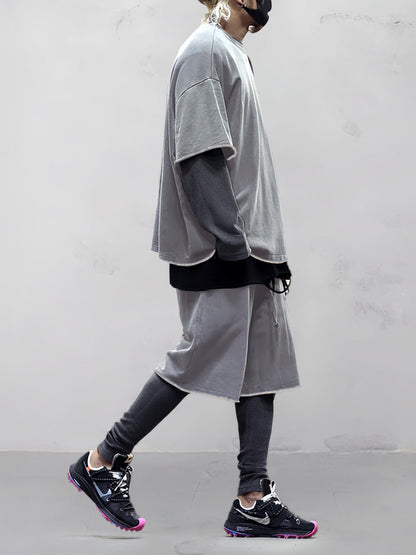 Men's Casual Sports Jersey Set Loose Fit