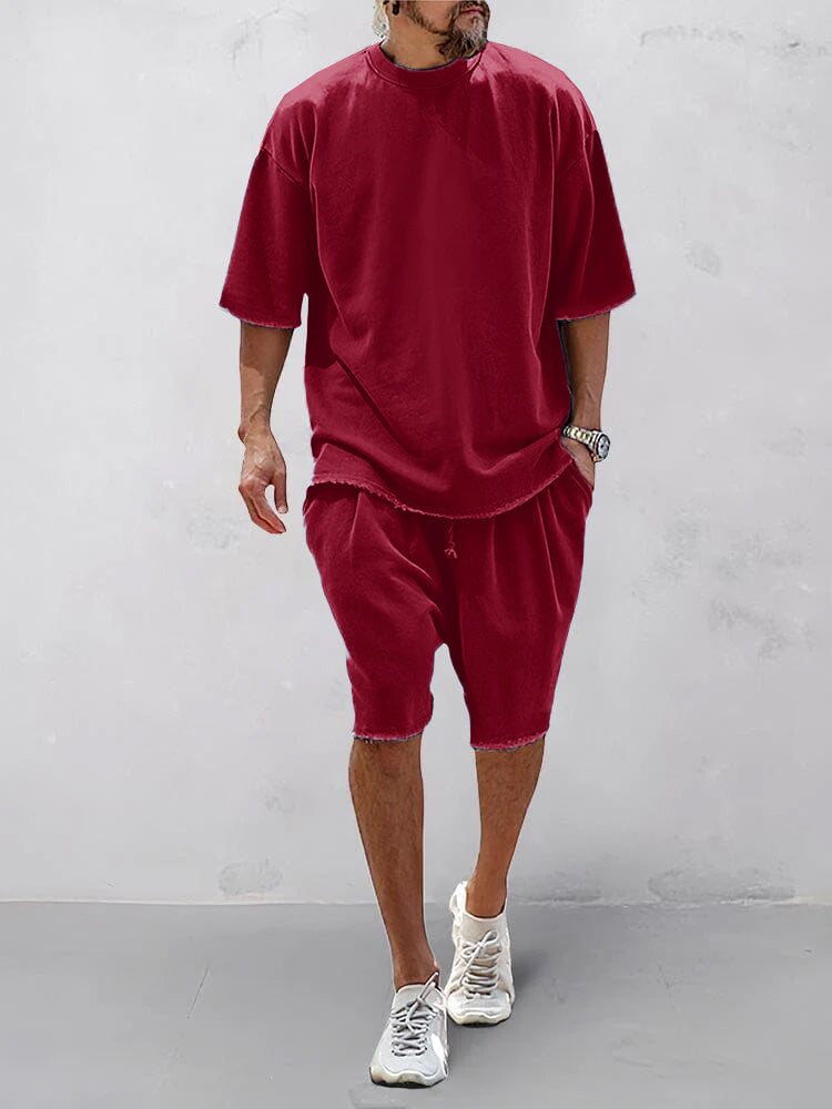 Comfortable Cotton Sports Wear Set for Men
