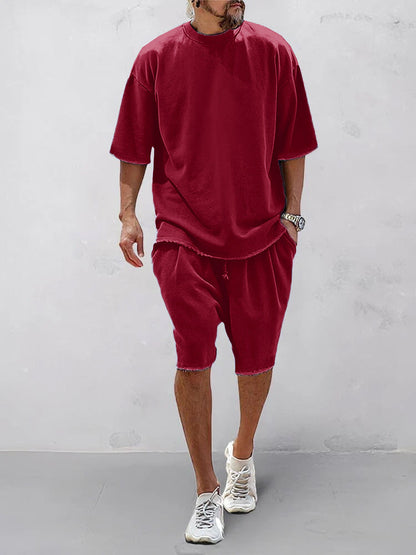 Comfortable Cotton Sports Wear Set for Men