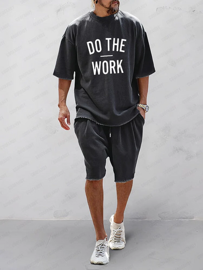 Comfortable Cotton Sports Wear Set for Men