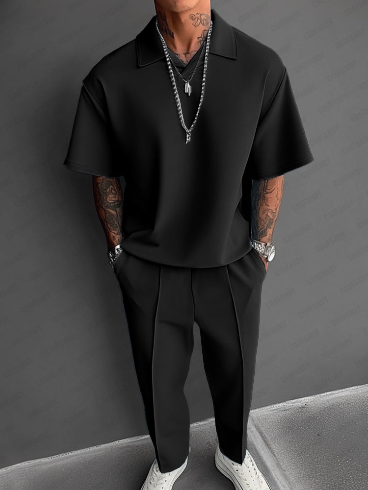 Comfortable Men's 2 Piece Summer Suit