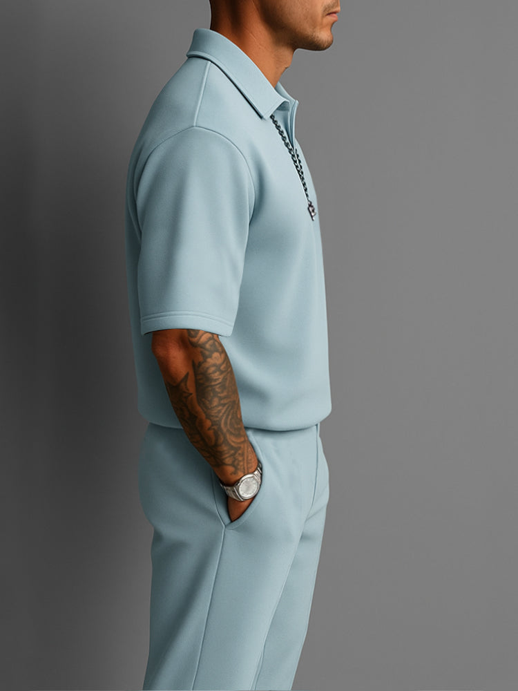 Comfortable Men's 2 Piece Summer Suit