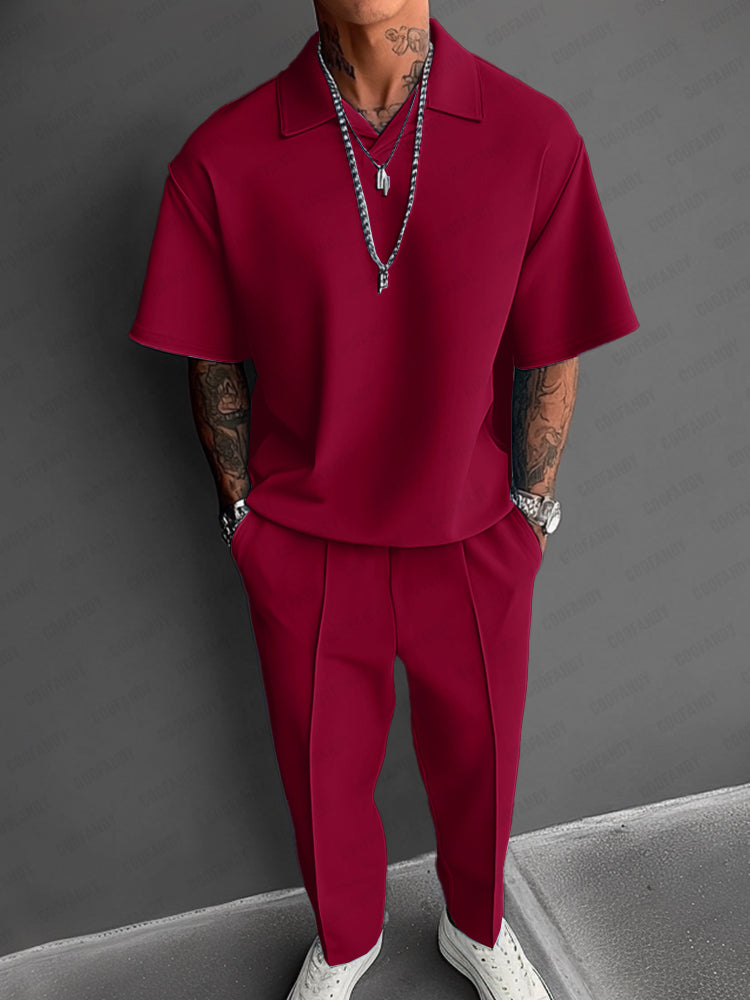 Comfortable Men's 2 Piece Summer Suit