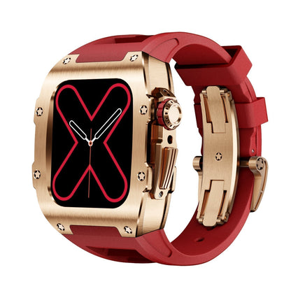 Premium Metallic Apple Watch Case Accessory