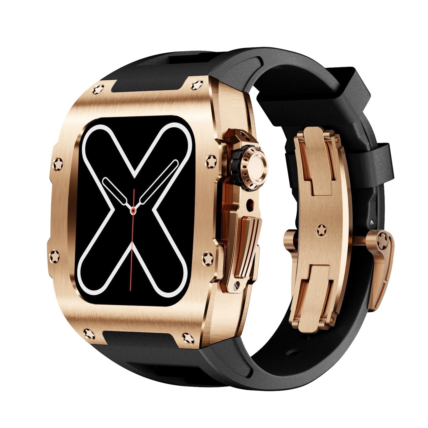 Premium Metallic Apple Watch Case Accessory - OutfitLondon