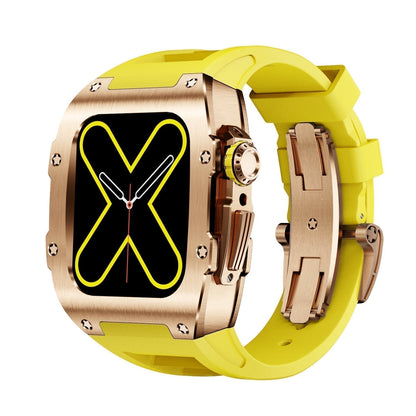 Premium Metallic Apple Watch Case Accessory