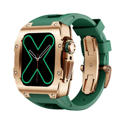 Premium Metallic Apple Watch Case Accessory