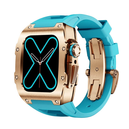 Premium Metallic Apple Watch Case Accessory