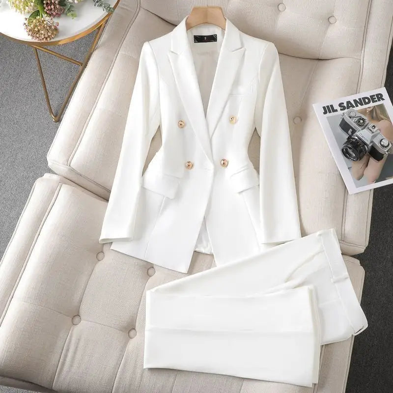 Professional 2 Piece Office Suit - OutfitLondon