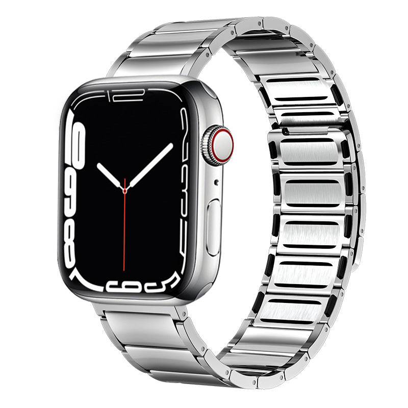 Fashionable Woven Stainless Steel Apple Watch Band