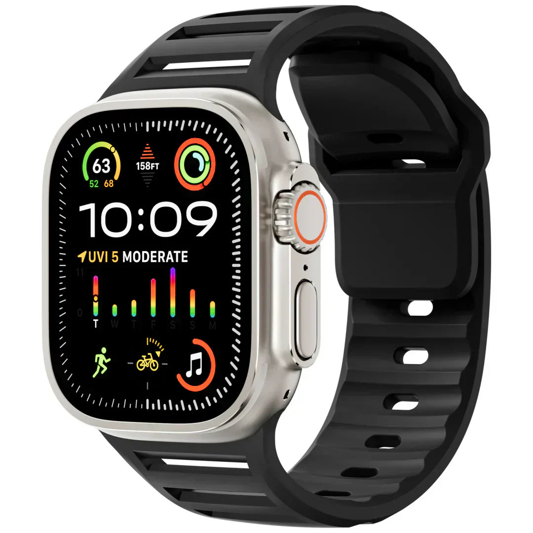 Flexible Rubber Band For Pro Watch Comfortable Wear - OutfitLondon