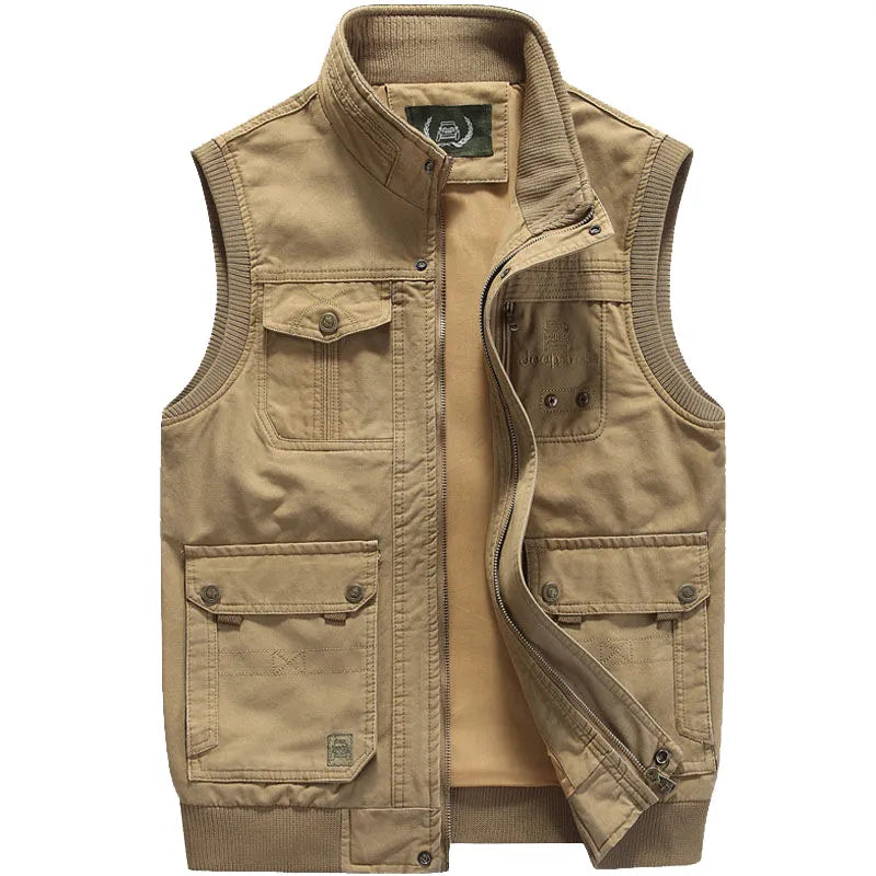 Classic Multi Pocket Field Vest - OutfitLondon
