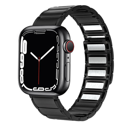 Fashionable Woven Stainless Steel Apple Watch Band