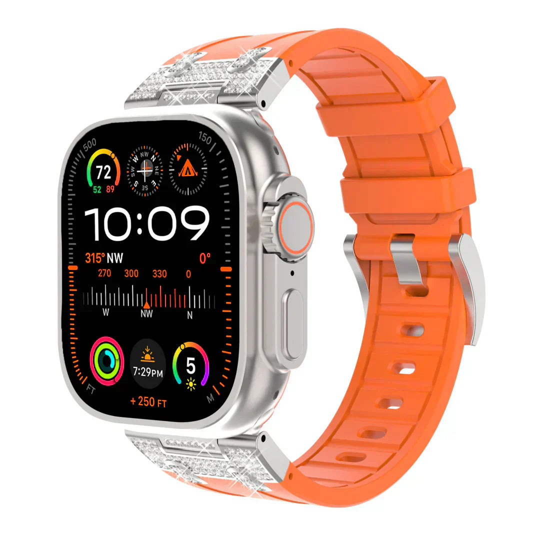 Premium Soft Diamond Apple Watch Strap