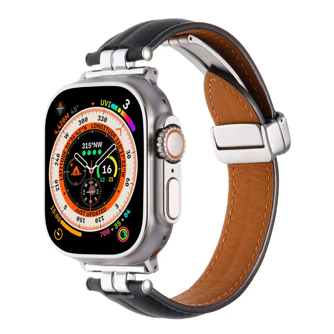 Durable Genuine Leather Strap for Apple Watch - OutfitLondon