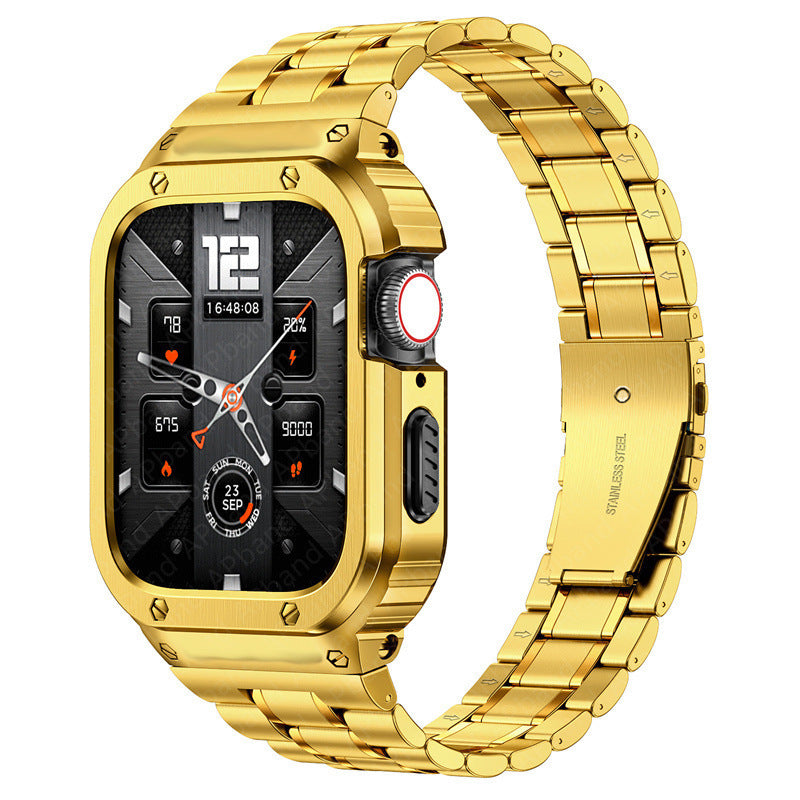 Shiny Apple Watch Strap and Cover Kit