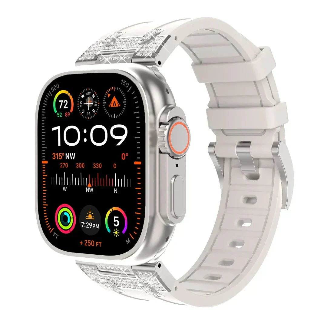 Premium Soft Diamond Apple Watch Strap