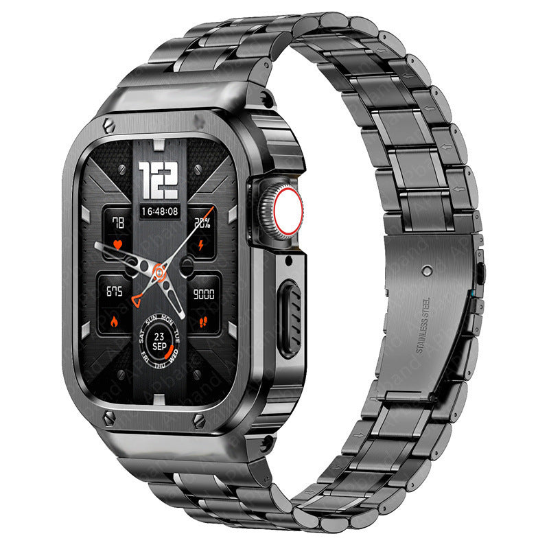 Shiny Apple Watch Strap and Cover Kit
