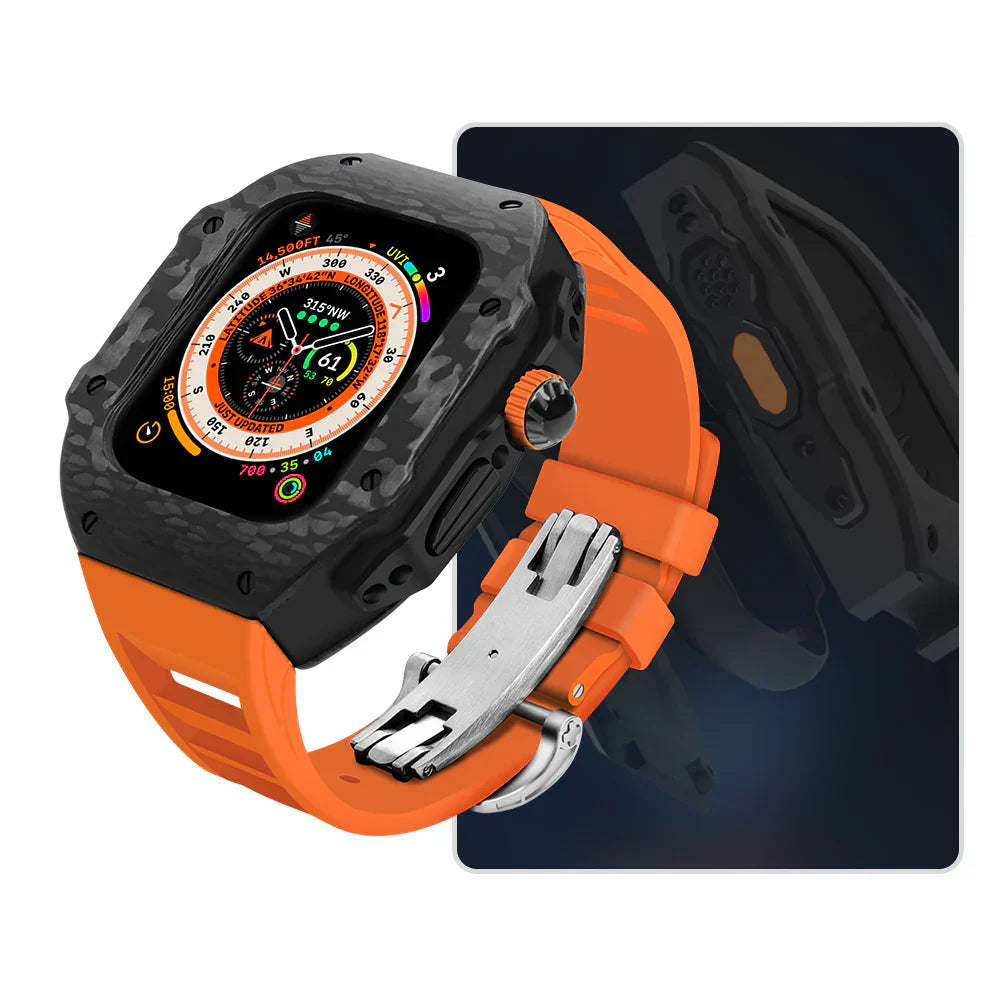 Strong Silicone Strap For Apple Watch Case