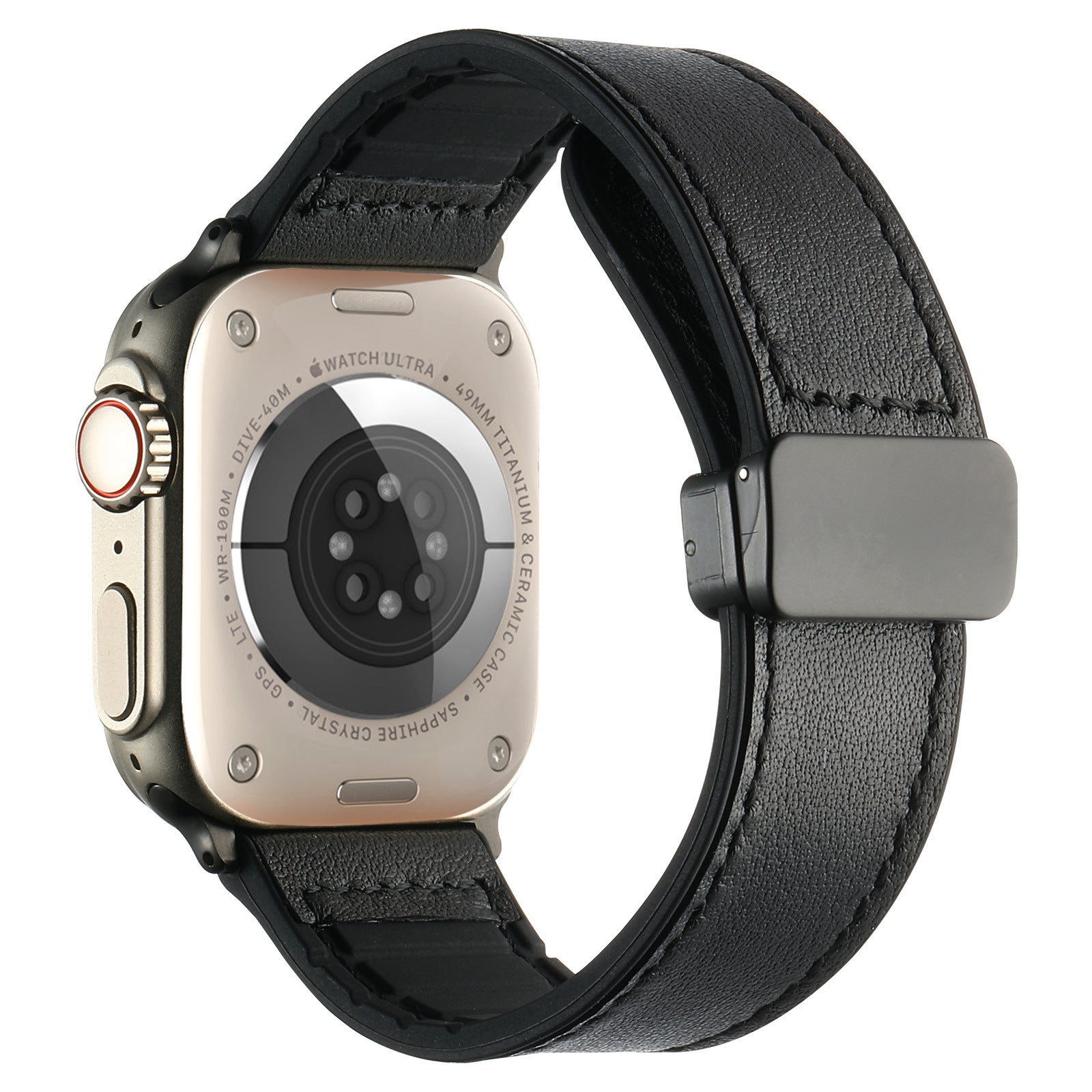 Luxury Genuine Leather Apple Watch Strap - OutfitLondon