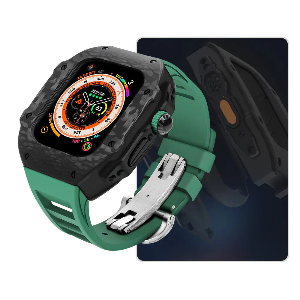 Strong Silicone Strap For Apple Watch Case