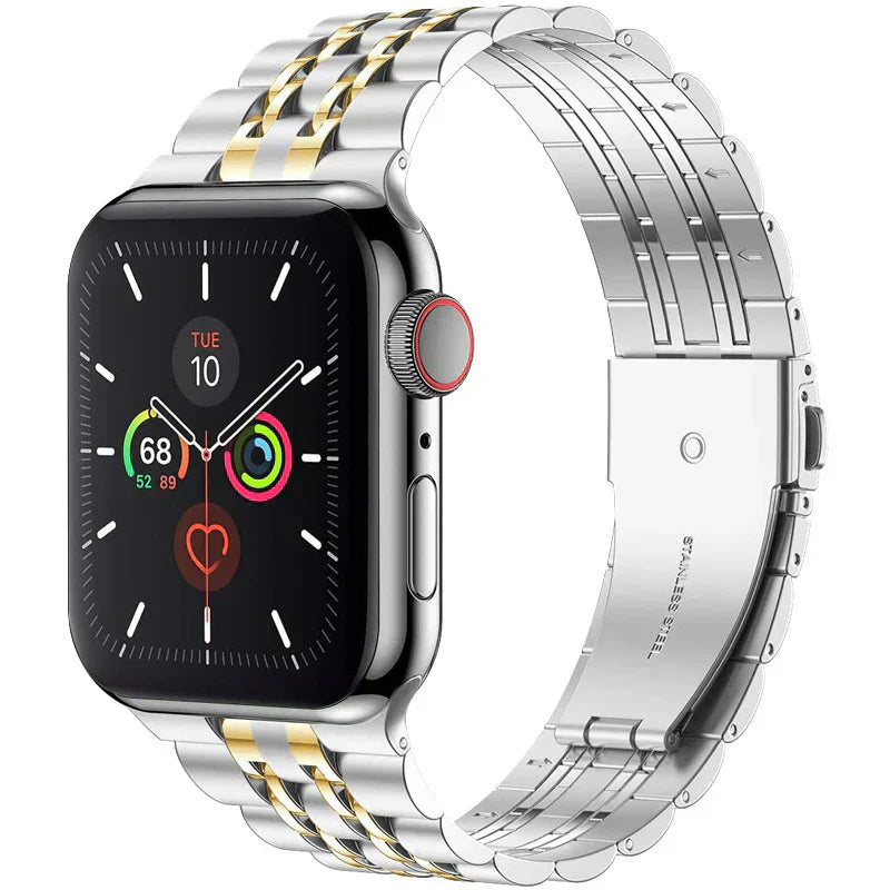 Metallic Fit Apple Watch Strap - OutfitLondon