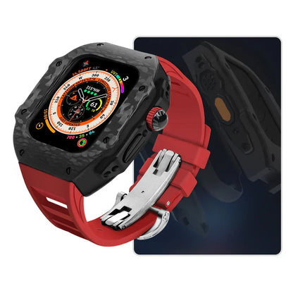 Strong Silicone Strap For Apple Watch Case