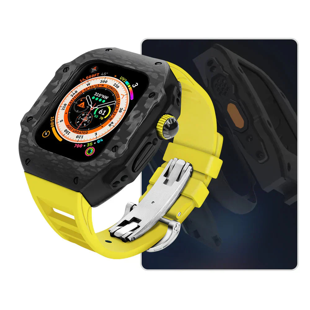 Strong Silicone Strap For Apple Watch Case