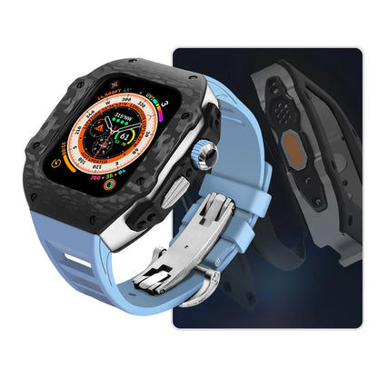 Strong Silicone Strap For Apple Watch Case