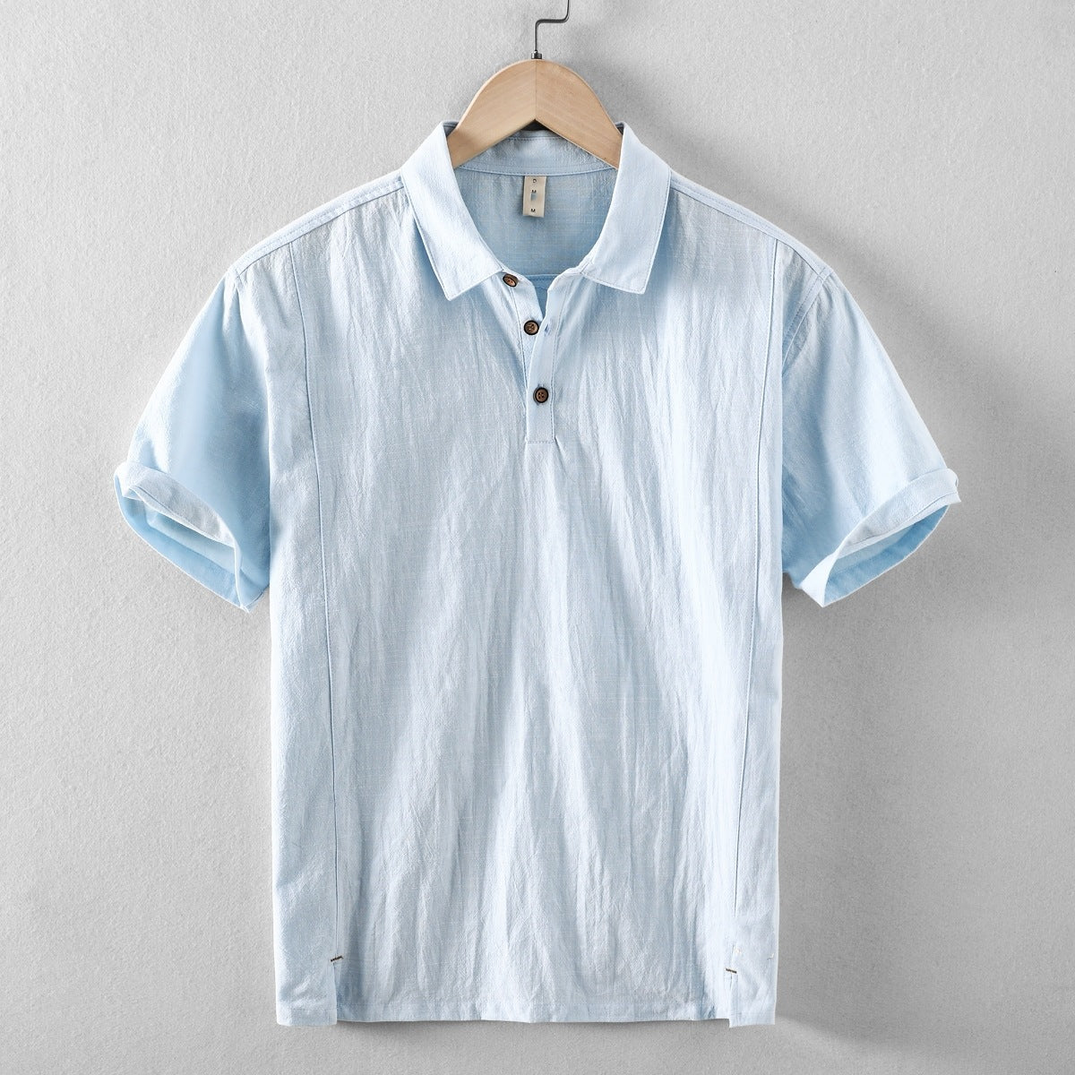 Men's Breathable Short Sleeve Polo Shirt Casual Top