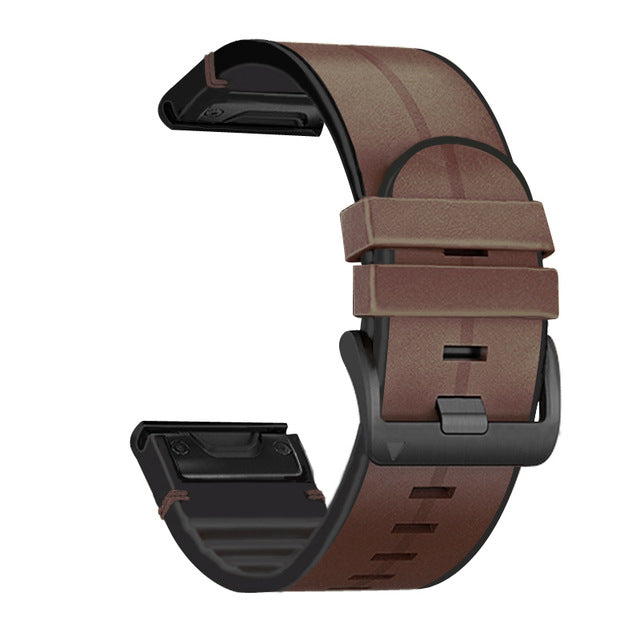 Flexible Rubber Strap For Fenix 8 7 6 5 Watches