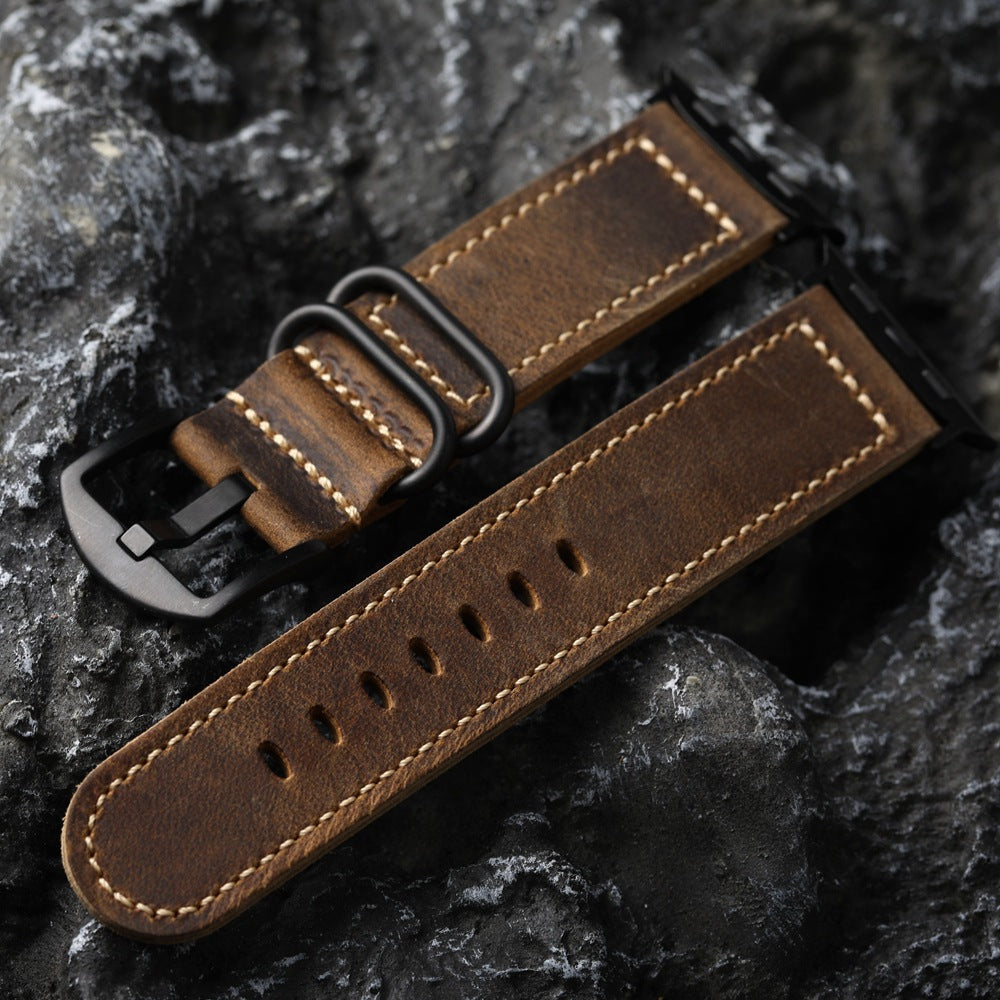 Authentic Premium Leather Apple Watch Band