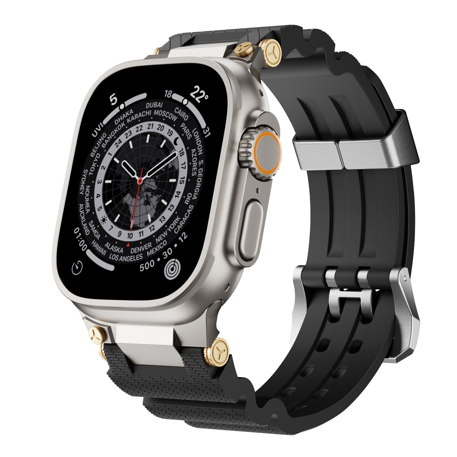 Soft Apple Watch Rubber Replacement Band - OutfitLondon