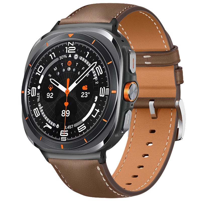Genuine Leather Strap For Samsung Watch Ultra