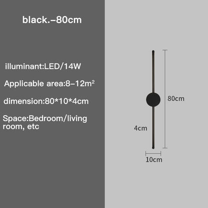 Thin LED Dimmable Wall Light